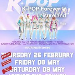 3 K-Pop tickets Galway