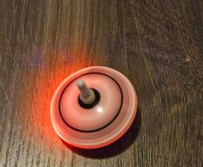 Glow in the dark spinner