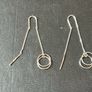 silver earrings Image 2