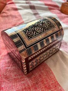 Moroccan Thuya Wood Jewelry Box
