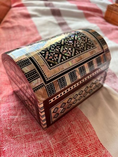 Moroccan Thuya Wood Jewelry Box