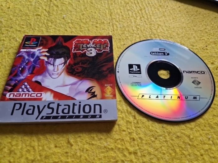 Tekken 3 PlayStation1 Ps1 PlayStation2 Ps2 Games Original