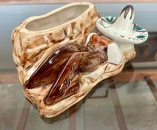Jersey Pottery Vintage Retro Hand Painted Pedro Planter 1960s Kitsch