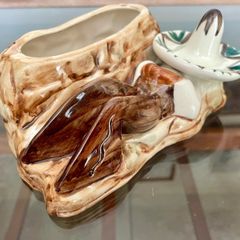 Jersey Pottery Vintage Retro Hand Painted Pedro Planter 1960s Kitsch