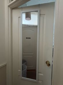 Over door mirror