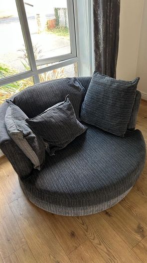 Sofa and Swivel chair