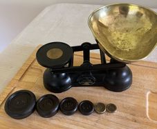 vintage Salter Kitchen Scales
