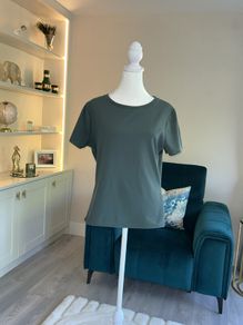 Ladies Khaki Green Sports Top from F&F