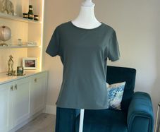 Ladies Khaki Green Sports Top from F&F