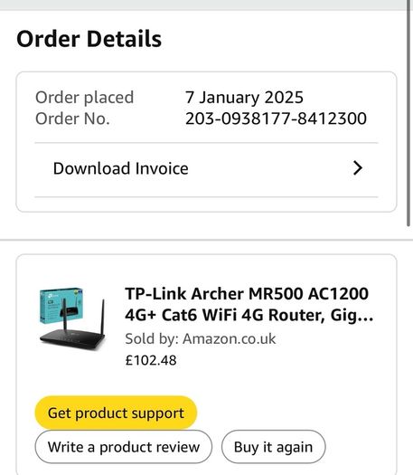 Archer Mr500 Ac1200 4g+