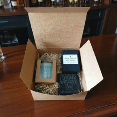 Whiskey Gift Set with Personalised Whiskey Glass