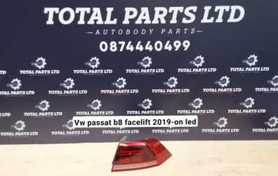 Vw passat b8 facelift 2019-on tail light