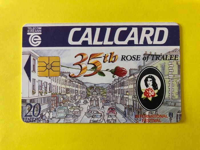 Callcard 1046 Rose of Tralee 93