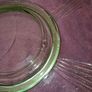 Art Deco Large Green Glass Centrepiece Float Bowl By Josef Inwald Czech Glassware, Circa 1930 Image 5