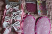 First Communion Set in Pink