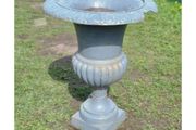 Cast Iron Urn Damaged KAS1247