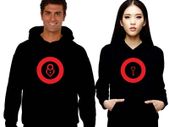 Heart Lock and Key Couple Hoodies (set)