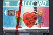 1993 Ireland 10 unit St Valentine's Day 1993 (Schlumberger SC4 &amp; SC5) Call Card Mint in Packaging. Telecom Eireann Card Number 1041