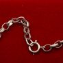 Vintage sterling silver swivel fob necklace Image 6