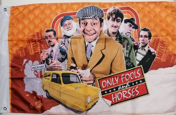 Only Fools And Horses flag 3ft x 2ft.