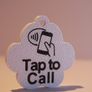 Personalised 3D Printed NFC Smart Pet Tag / Keychain Image 4