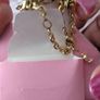 Swarovski Octagon Cut Imber Pendant Necklace Gold Image 2