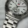 TAG Heuer Formula 1 WAU1113 White Dial Stainless Steel Mens Gents Watch Image 7