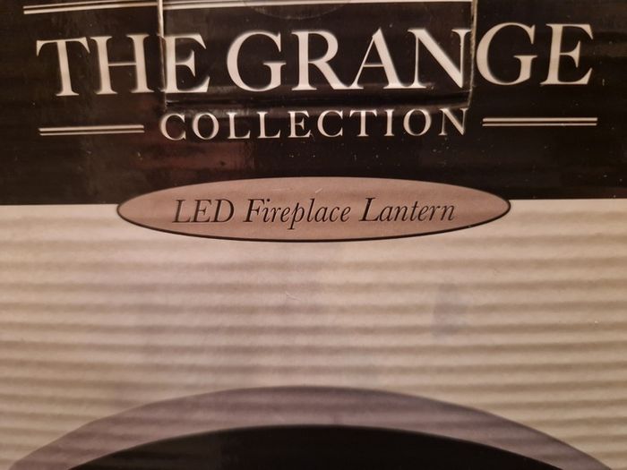 The Grange LED Battery Operated Fireplace Lantern