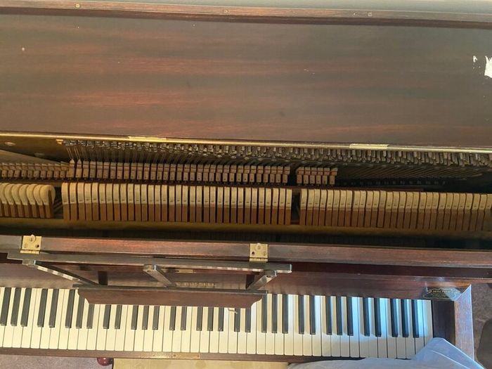 Piano and stool