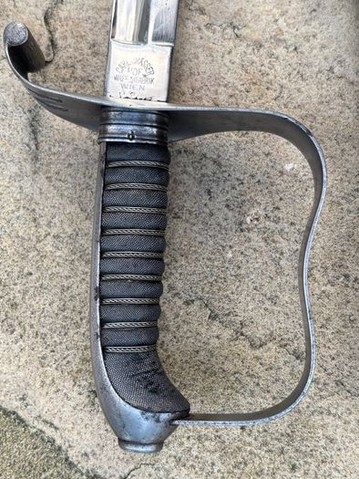 Austrian officer saber