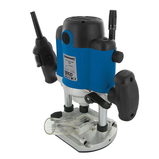 NEW Silverline 1500W Plunge Router 1/2"