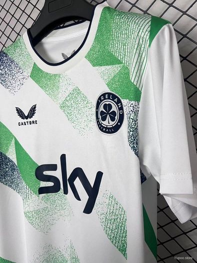 Ireland away soccer jersey