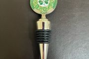 Celtic Shamrock wine stopper