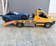 Bruder Mercedes-Benz Sprinter Car Transporter with Roadster