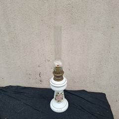 Ceramic vintage oil lamp postage possible