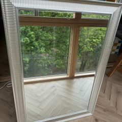 Silver Frame Wall Mirror