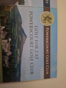 Powerscourt estate, distillery & golf club gift voucher