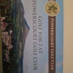 Powerscourt estate, distillery & golf club gift voucher