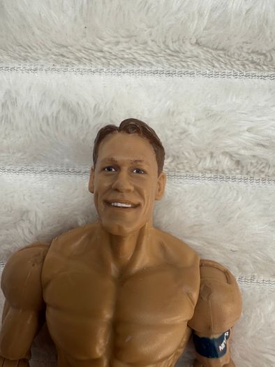 John Cena WWE Series 105 Head is too loose 2017 Damaged Please see photos