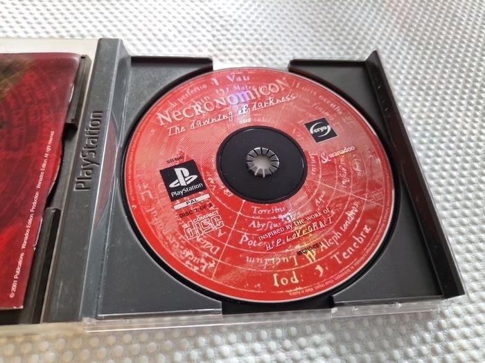 Necronomicon The Dawning of Darkness PlayStation1 Ps1 PlayStation2 Ps2 Games Original