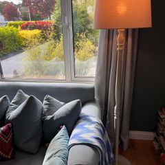 off-white floor lamp