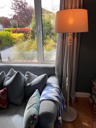 off-white floor lamp