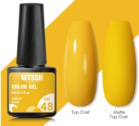 Nails Polish Gel Soak Off UV 6ml