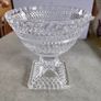 ANNA Hutte Hutte W. Germany Heavy Crystal Pedestal Bowl,footed Bowl, Centre Piece,ideal present, vintage Image 10