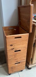 storage boxes on wheels