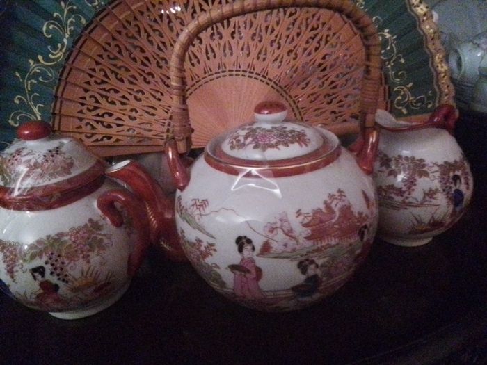 Three Piece Japanese Teaset