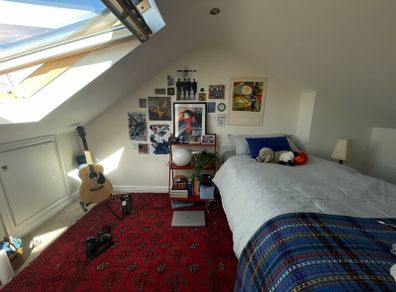 large red rug