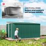 Garden Metal Storage Shed 11.3x9.2ft Image 5