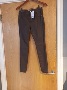 Next Petite High - Rise Skinny Faux  Leather  Jeans.  S. 12.  B.N.W.T