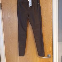 Next Petite High - Rise Skinny Faux  Leather  Jeans.  S. 12.  B.N.W.T
